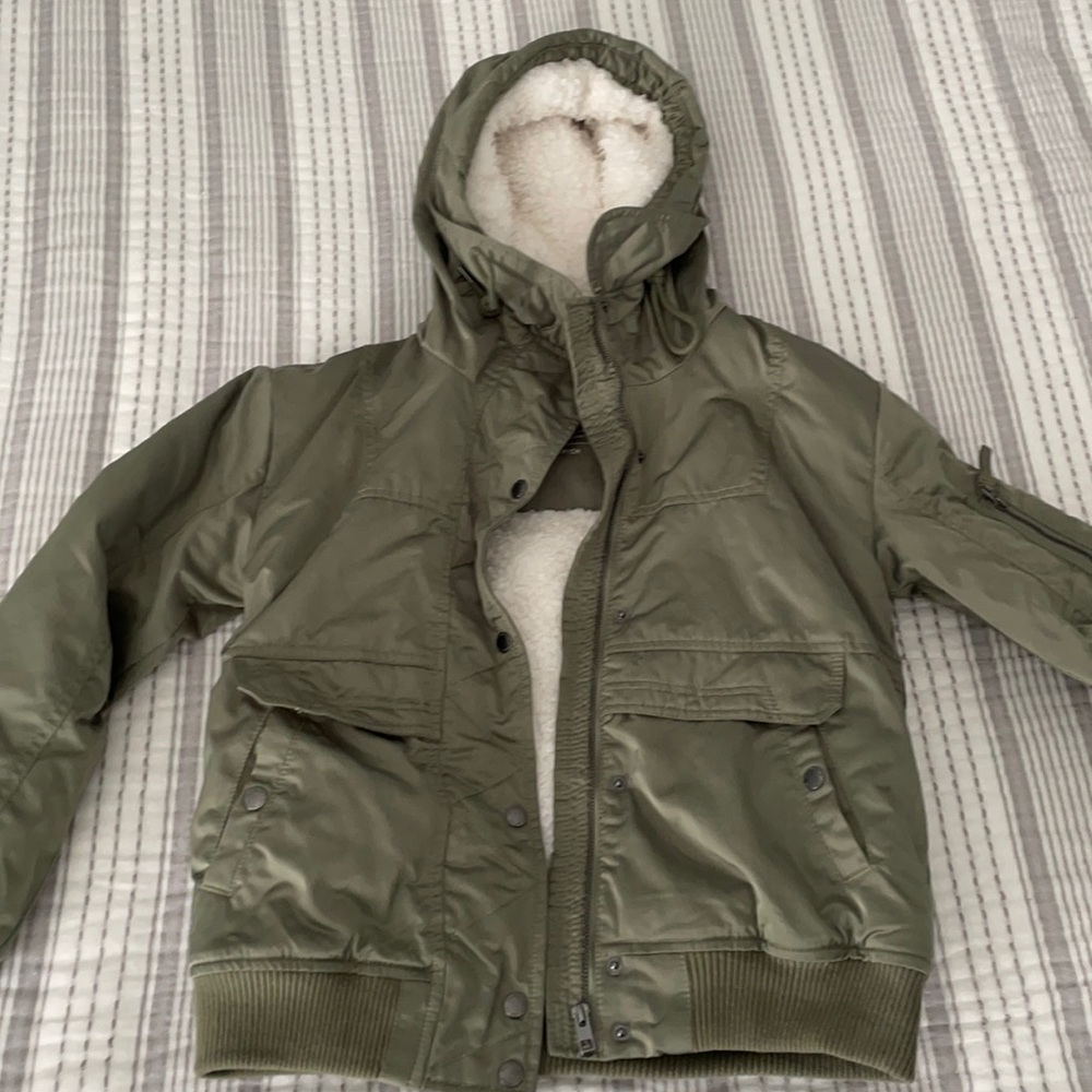 American Eagle Sherpa Lined Jacket